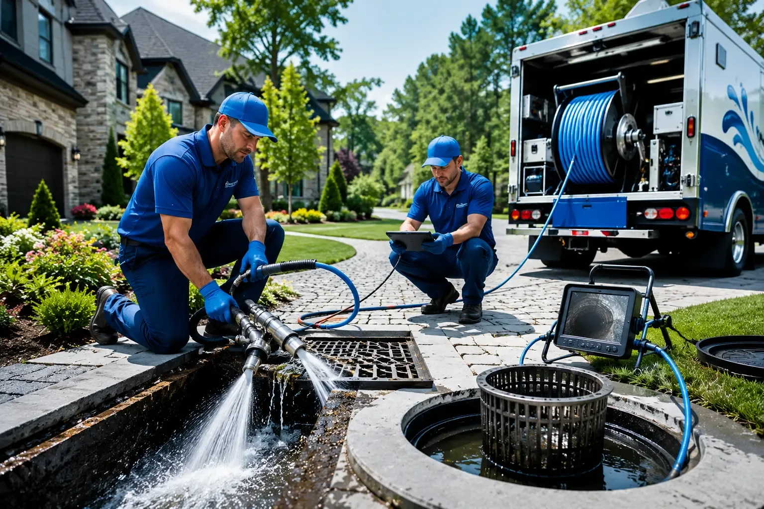 Local outdoor drain cleaning professionals in Lewistown, OH